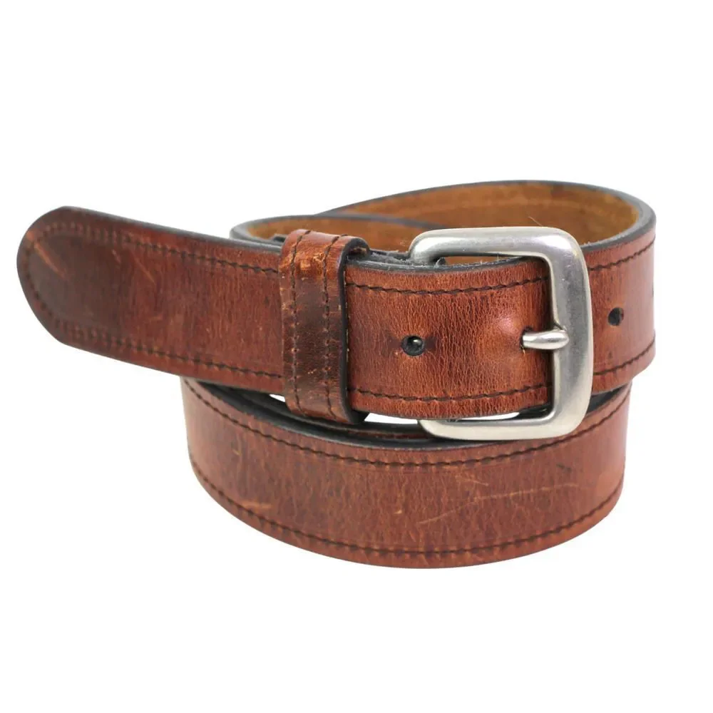 The Original Arizona BROWN REAL LEATHER 1 3/8